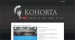 Desktop Screenshot of kohorta.pl